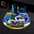 Anniversary special-shaped combination badge