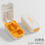 Pill Box with Pill Cutter