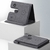 Folding Wireless Charging Leather Phone Holder