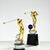 Golf Crystal Trophy