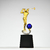 Golf Crystal Trophy