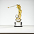 Golf Crystal Trophy