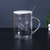 Glass Cup With Lid
