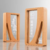 Solid Wood Crystal Trophy