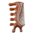 Wooden massage comb
