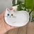 Cat soy sauce dish