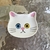 Cat soy sauce dish