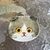 Cat soy sauce dish