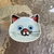 Cat soy sauce dish