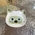 Cat soy sauce dish