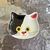 Cat soy sauce dish