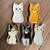 Cat soy sauce dish