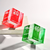 Rubik's Cube Crystal Trophy
