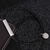 Engraved Magnetic Buckle Leather Rope Bracelet