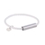 Engraved Magnetic Buckle Leather Rope Bracelet