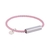 Engraved Magnetic Buckle Leather Rope Bracelet