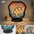 Papercut Lamp with Romantic Scenery