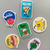 Seed Paper Refrigerator Sticker