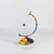 Acrylic Badge Display Globe Stand