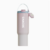 Stainless steel insulated cup with straw