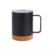 Cork bottom insulated mug