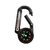 Outdoor Compass Carabiner with Thermometer
