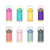 Handheld liquid silicone suction nozzle insulated cup