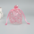 PVC transparent printed plastic film bundle pocket