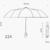 Eggshell Handle Fully Automatic Folding Umbrella