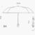 Eggshell Handle Fully Automatic Folding Umbrella