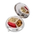 Mini stainless steel pill box