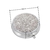 Mini stainless steel pill box