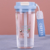 Portable Sports Double Drinking Straw Cup