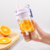 Plastic straw water cup