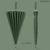 24 Bone Long Handle Umbrella