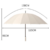24 Bone Long Handle Umbrella