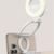 Folding magnetic suction fill light mobile phone stand