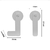Magnetic expansion bracket