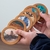 Customized Round Bamboo Ceramic Retro Absorbent Coaster
