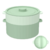 Silicone microwave steamer