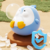 Stress - relieving squishy bubble - blowing figurine