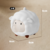 Stress - relieving squishy bubble - blowing figurine