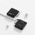 3C Certified Square Mobile Power Bank With Built-In Cable