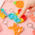 Rainbow stress - relieving keychain