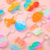 Rainbow stress - relieving keychain