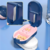 Portable pill cutter and medicine box