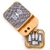 Bamboo Wireless Charging Mobile Phone Holder + Data Cable
