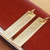 Pure Brass 6cm Small Ruler Keychai