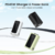 Portable mobile power supply with built-in cable