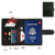 RFID Anti-theft PU Magnetic Snap Passport Cover